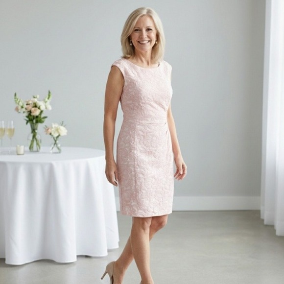 Lauren Ralph Lauren Dresses & Skirts - Lauren Ralph Lauren Sheath Dress Floral Formal Wedding Garden Party Women's 10